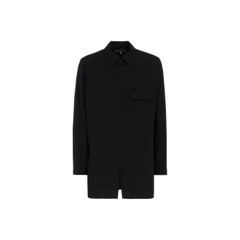 Yohji Yamamoto Long-Sleeved Button-Up Shirt