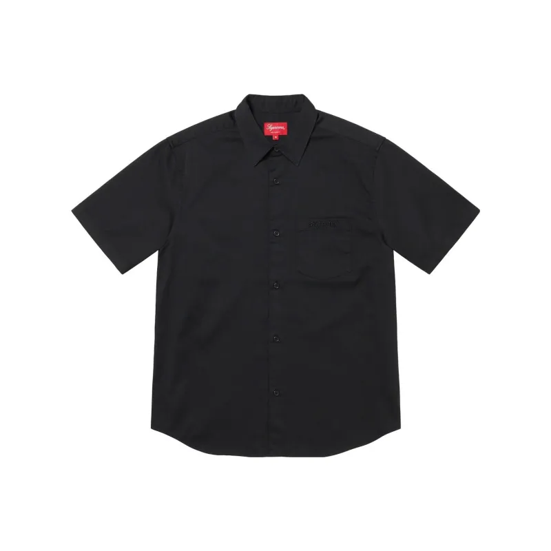 Supreme Croc Patch S/S Work Shirt-0