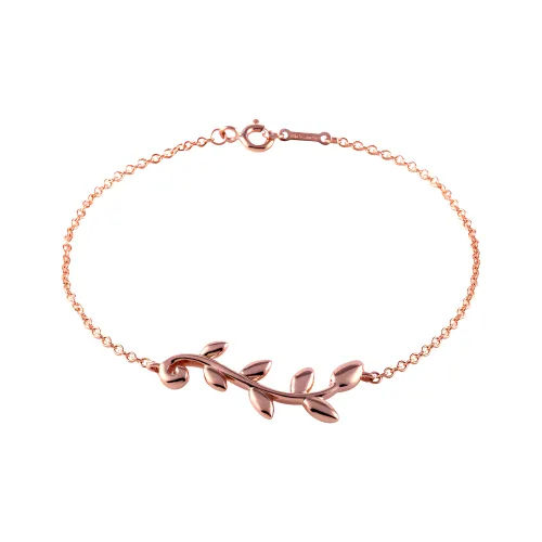 TIFFANY & CO. 18K Rose Gold Bracelets Unisex Rose Gold