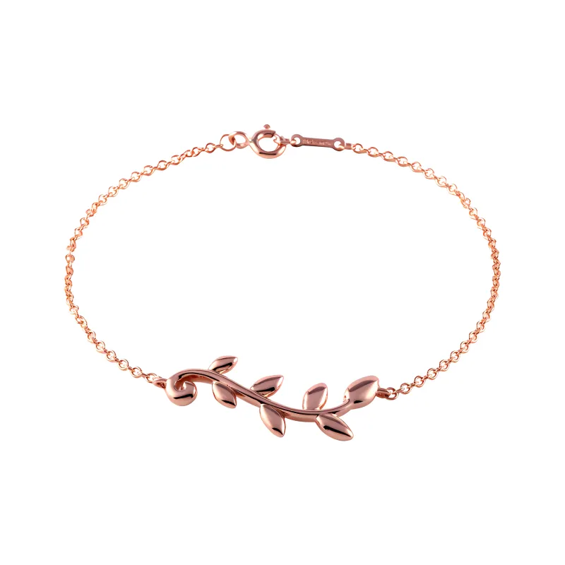 TIFFANY & CO. 18K Rose Gold Bracelets Unisex Rose Gold-0