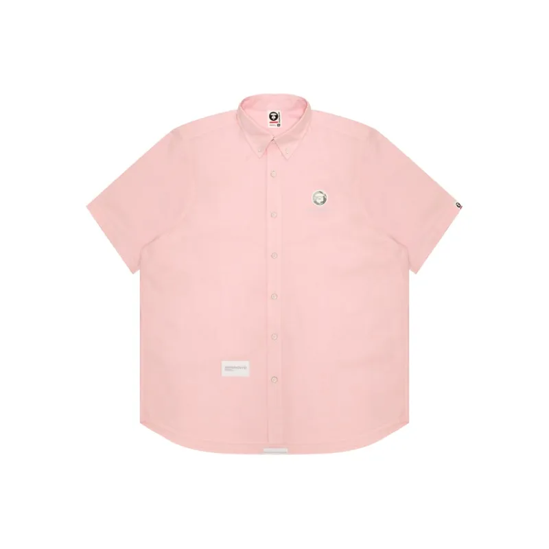 Aape Logo appliqué Cotton Shirt-2
