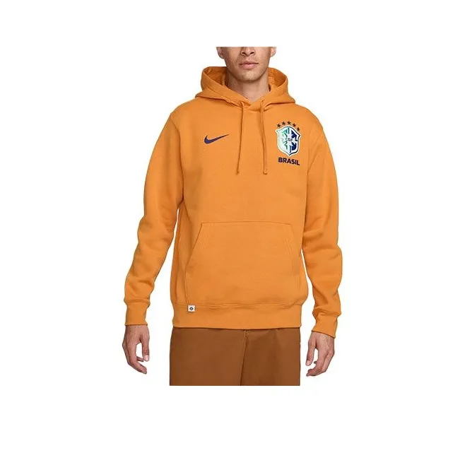 Nike Brazil Club Sweatshirt Men's Light Khaki/Dark Royal Blue-0