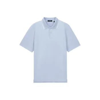 THEORY Polo Shirt Men's Light Blue