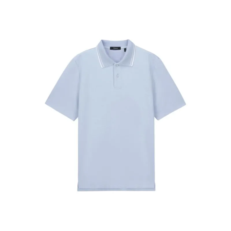 THEORY Polo Shirt Men's Light Blue-0