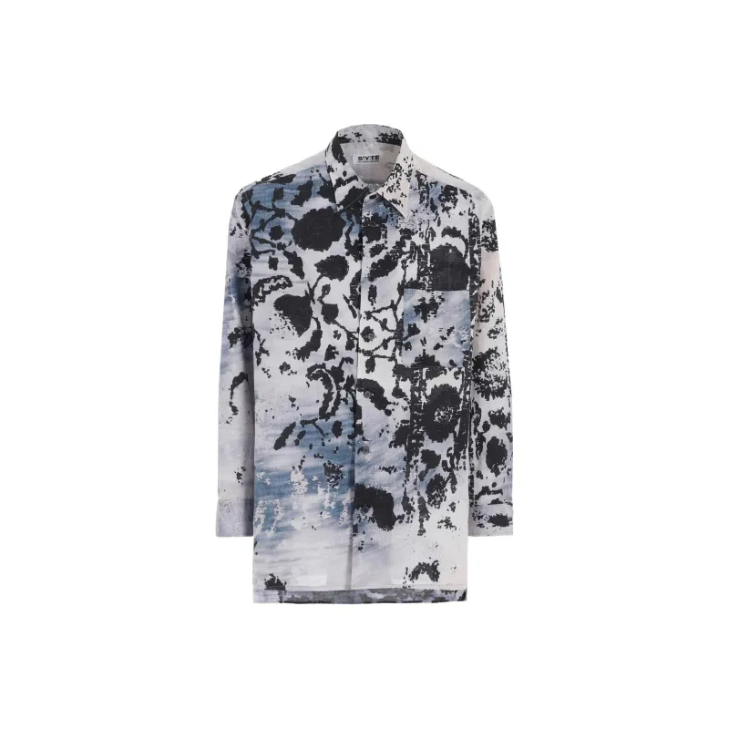 Yohji Yamamoto S'YTE FW24 Shirt Unisex Blue-0