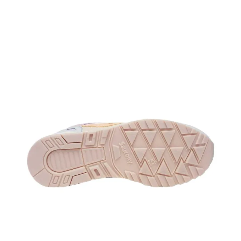 Saucony Shadow 5000 Low Top Running Shoes Unisex White-5