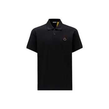 MONCLER GENIUS x PALM ANGELS Polo Shirt Unisex Marine Blue
