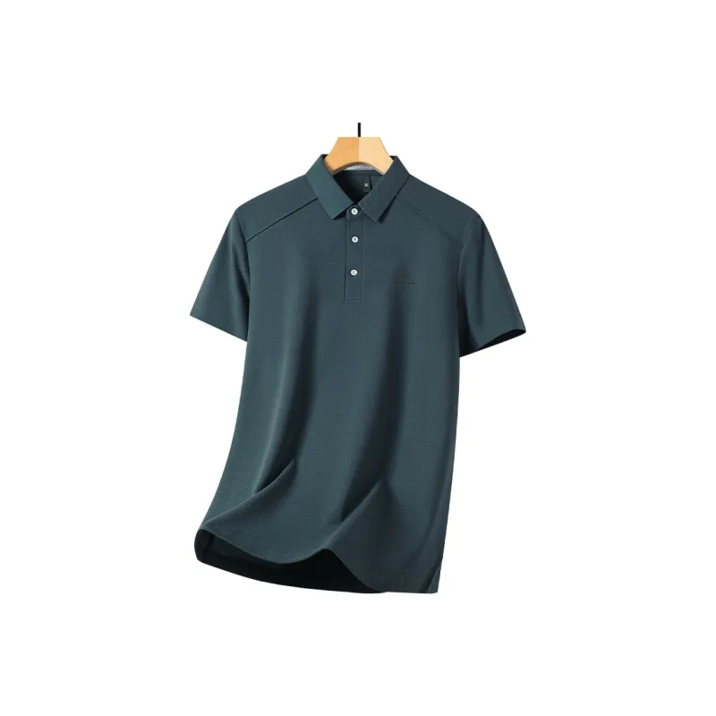 Red bean Polo Shirts Men-2