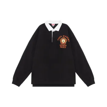KENZO Tiger Academy Cotton Polo Shirt