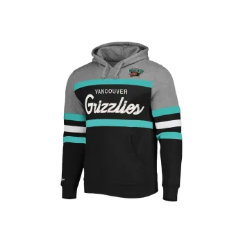 NBA x Mitchell & Ness Vancouver Grizzlies Team Sweatshirt Men's Gray/Black