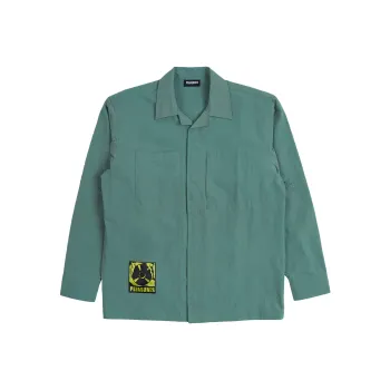 PLEASURES Stare Long Sleeve Overshirt