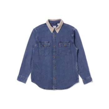 Levis Shirts Men Blue