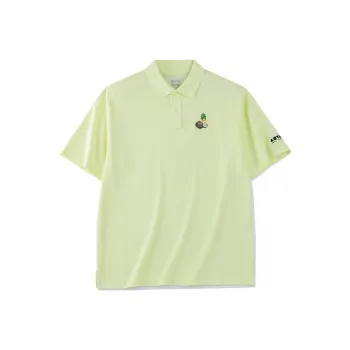 Anta Life Collection Polo Shirt Unisex Coconut Pineapple Green