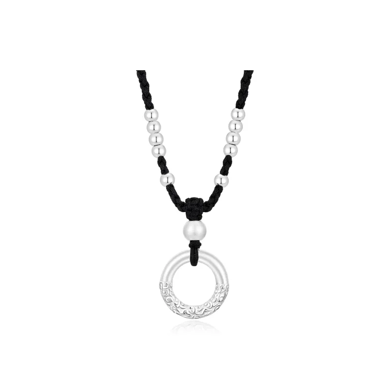 Golden Bliss S999 Fine Silver Necklaces Unisex-2