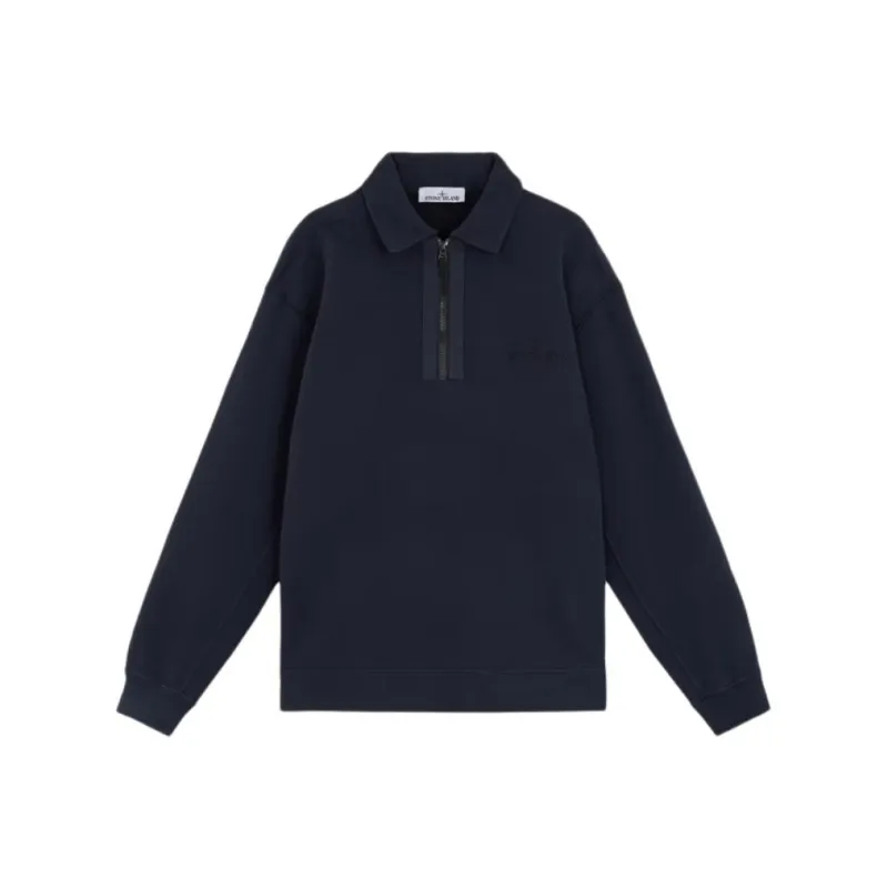 STONE ISLAND Embroidered logo Sweatshirt-0