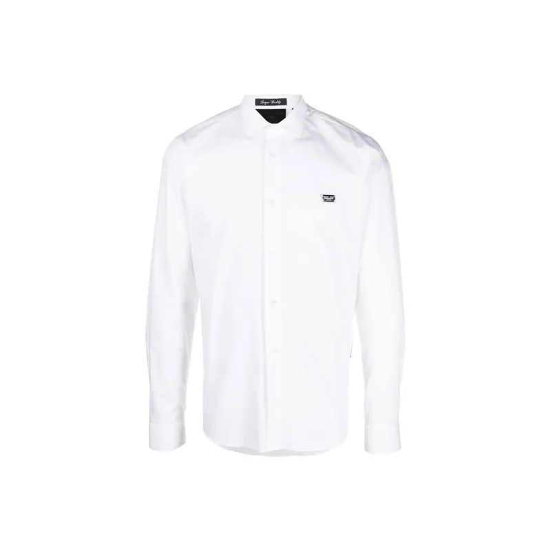 PHILIPP PLEIN Skull print Button up Shirt-0