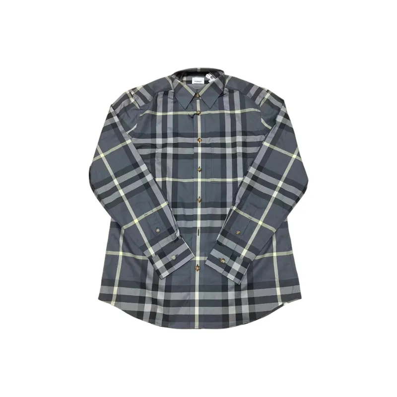 Burberry Shirt Men's Light Blue-0