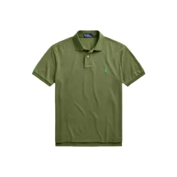 Polo Ralph Lauren SS22 Polo Shirt Men's Olive Green