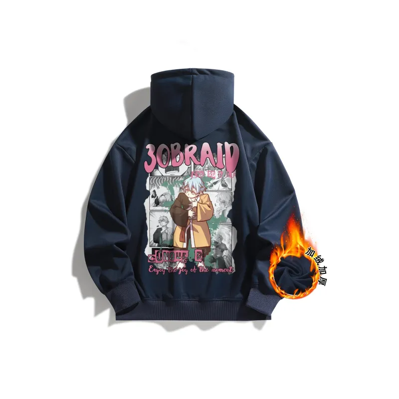 30BRAID Sweatshirt Jacket Unisex-24
