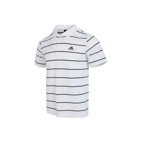 Adidas Polo Shirts Men White