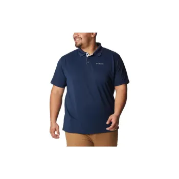 Columbia Polo Shirts Men Navy Blue
