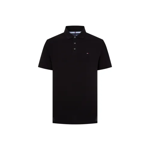 Tommy Hilfiger Polo Shirt Men's Black