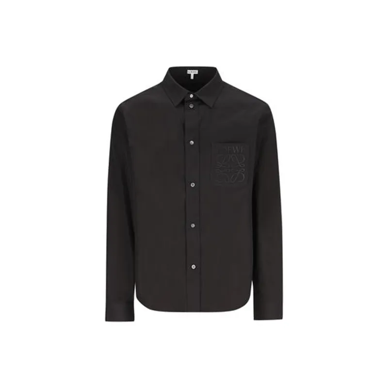 LOEWE Anagram Embroidered Shirt-0