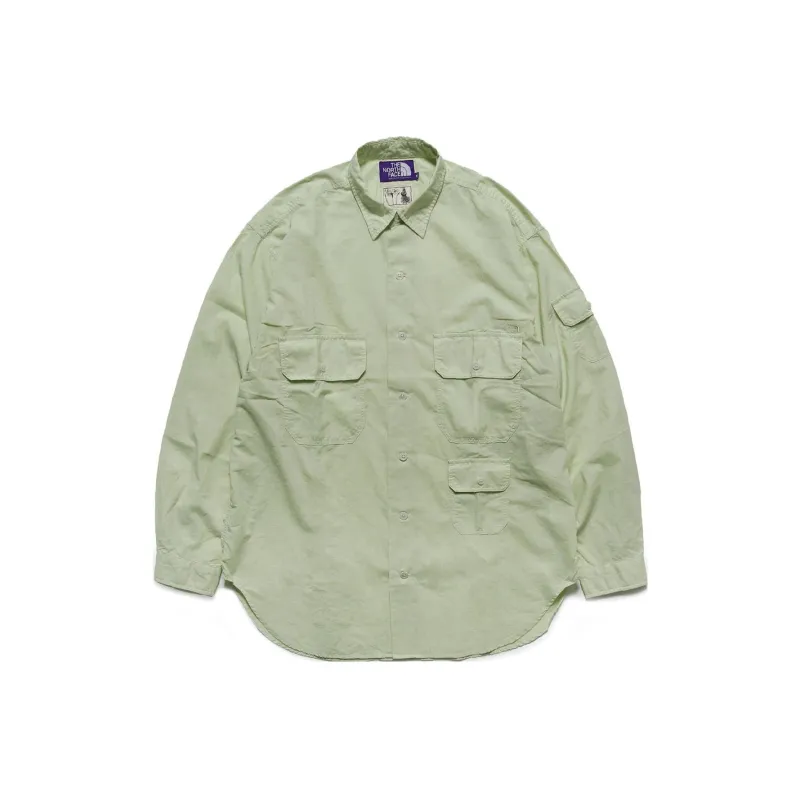 THE NORTH FACE PURPLE LABEL Shirts Unisex Green-0