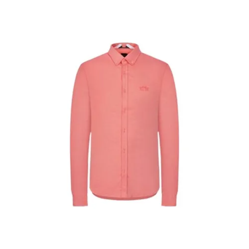 HUGO BOSS Shirt Men's Orange Red