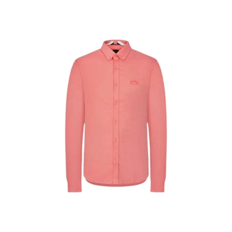HUGO BOSS Shirt Men's Orange Red-0