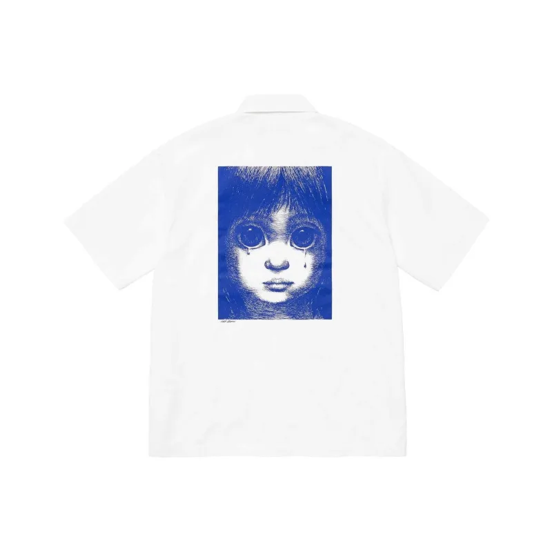 Supreme Margaret Keane Teardrop S/S Work Shirt-4