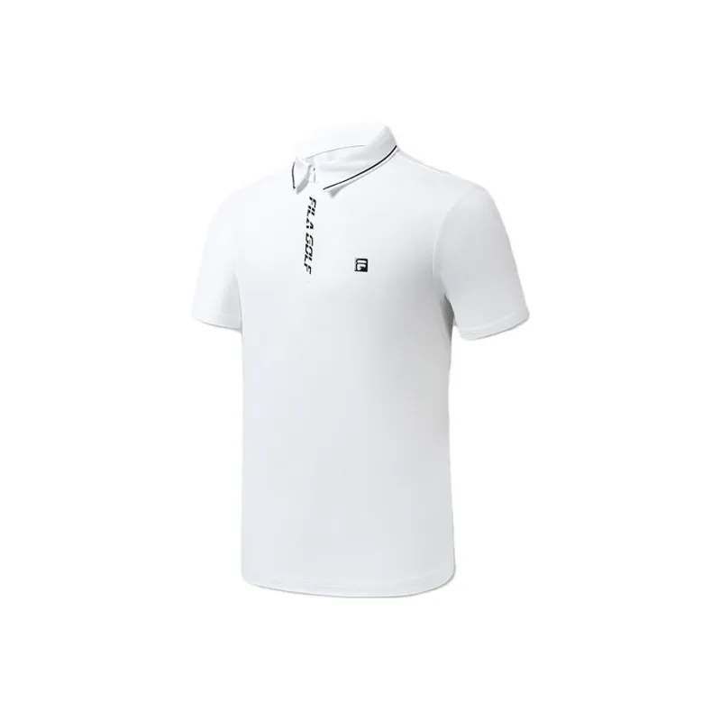 FILA Polo Shirts Men Jade White-0