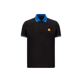 Moncler SS23 Polo Shirt Men's Black