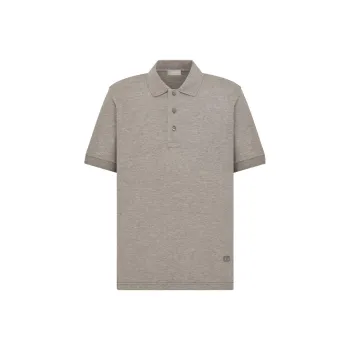 DIOR Polo Shirts Men Gray