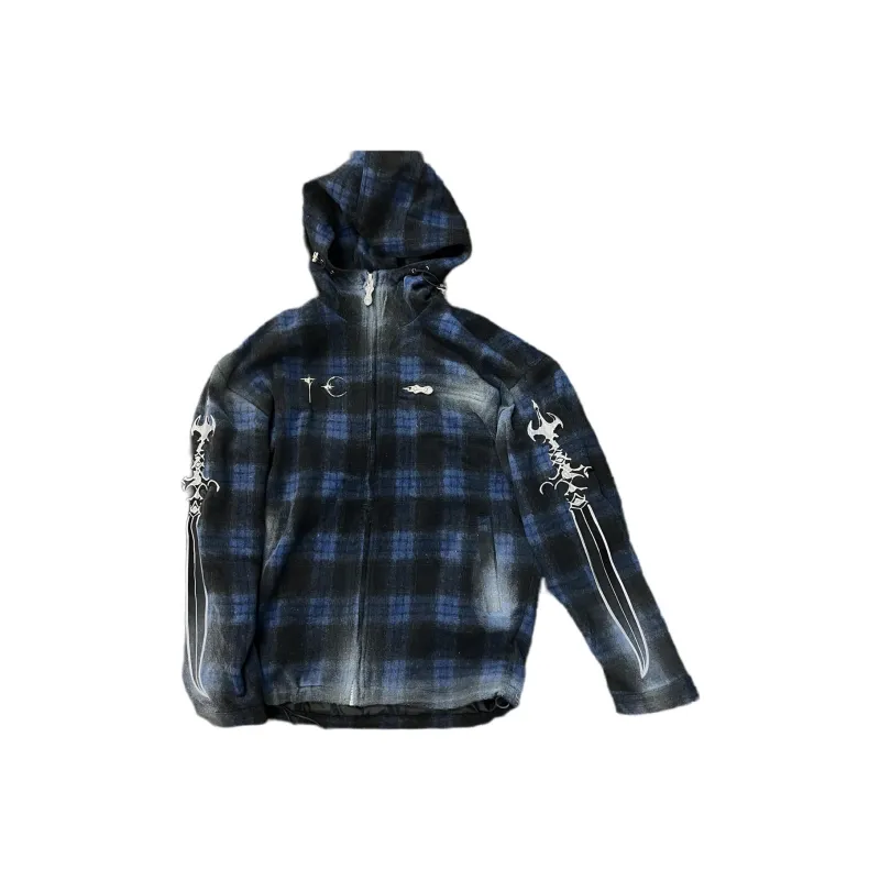 THUG CLUB Arab Sword Hooded Jacket-2