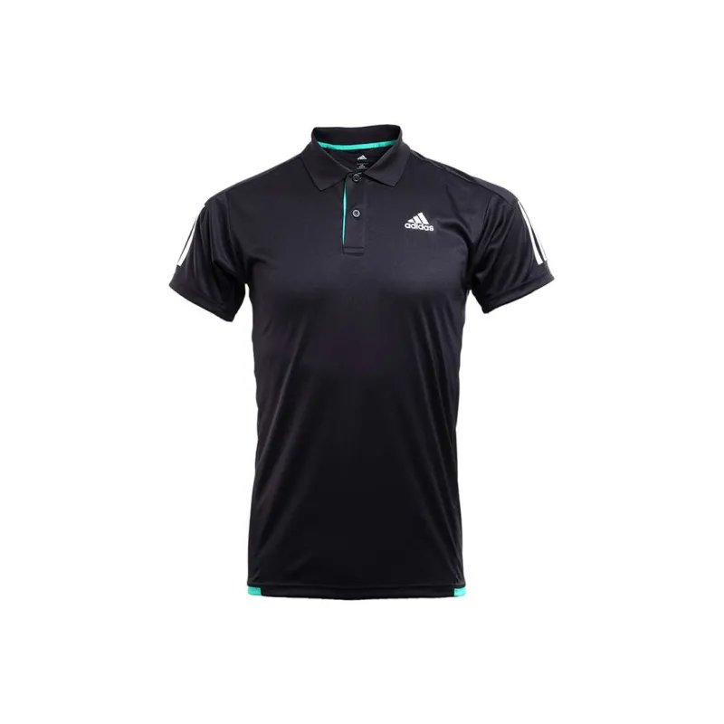 Adidas CLUB 3S Polo Shirt Men's Black-0