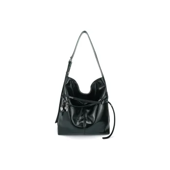 VFVF BAG OFFICAL PU Tote Bag, Shoulder Bag Women's Black/White