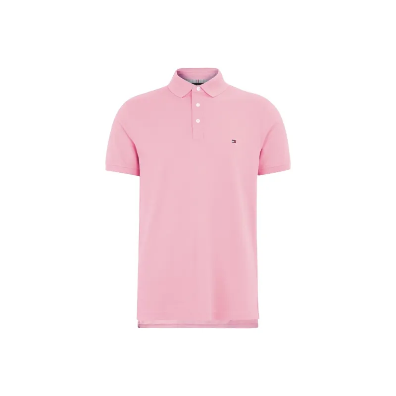 Tommy Hilfiger Logo embroidered Cotton Polo Shirt-39