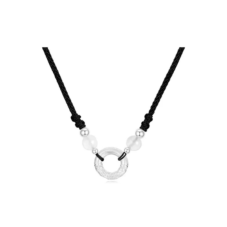 KING TAI SANG 999 Fine Silver Necklaces Unisex-4