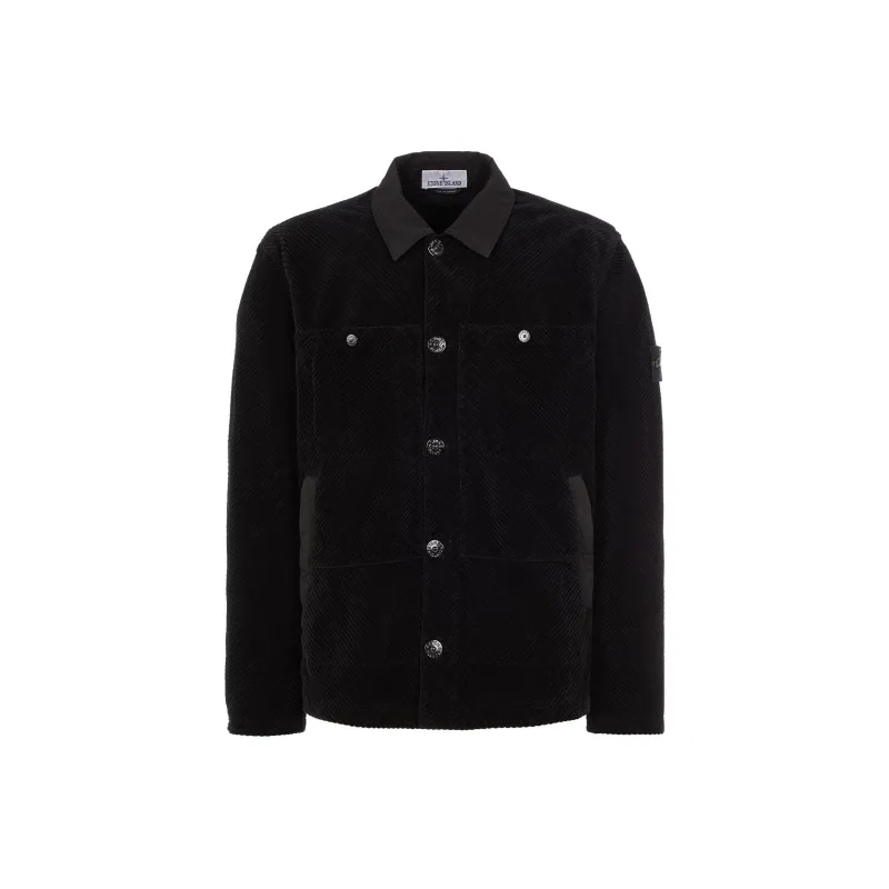STONE ISLAND Shirts Men Black-0