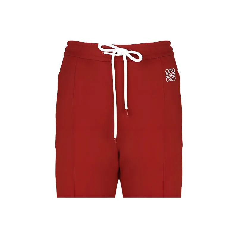 LOEWE Women's Tracksuit Technical Jersey Trousers Havana Red-2