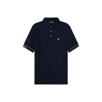 EMPORIO ARMANI Polo Shirts Men Navy