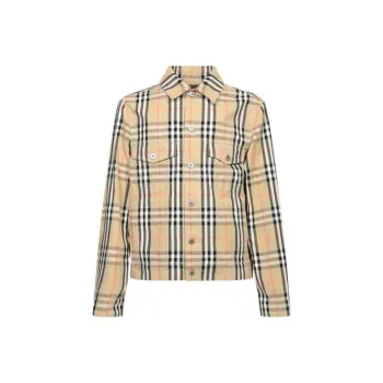 Burberry Embroidered Canvas Jacket