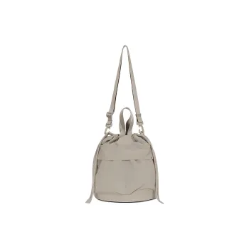 Snow Peak Nylon Bucket Bags Shoulder Bags Large Size Unisex Yellow Gray