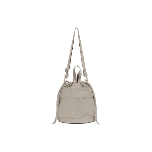 Snow Peak Nylon Bucket Bags Shoulder Bags Large Size Unisex Yellow Gray