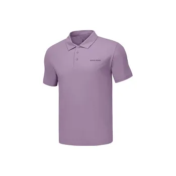 Skechers Polo Shirt Men's Ripe Grape Purple/02AA