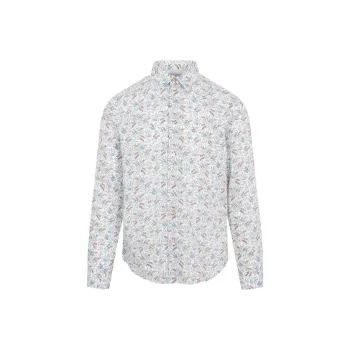 Paul Smith Floral print Organic Cotton Shirt