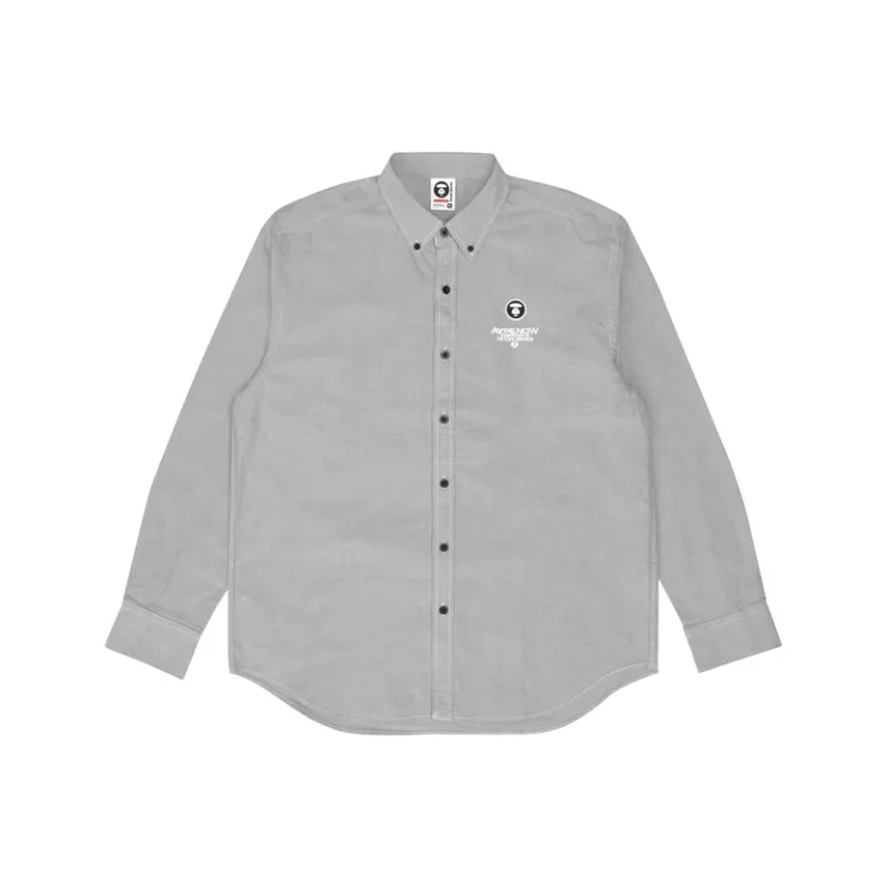 Aape Logo patch Long sleeved Shirt-2