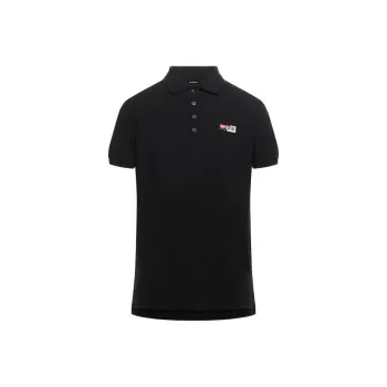 DIESEL Polo Shirts Men Black