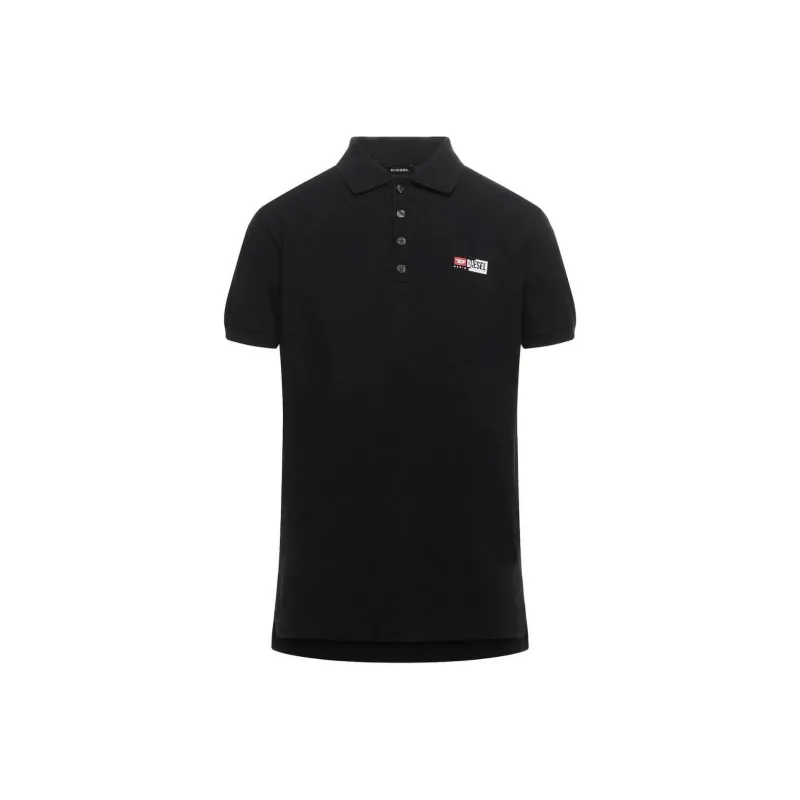 DIESEL Polo Shirts Men Black-0